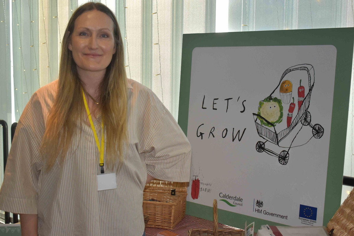 Mimi Faulks from Let's Grow ahead of a networking and industry chat about an educational programme for early years students
